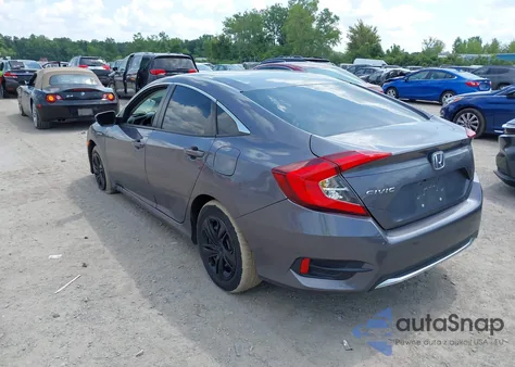 2021 Honda Civic Lx из США, поврежденный, VIN 2HGFC2F61MH525905